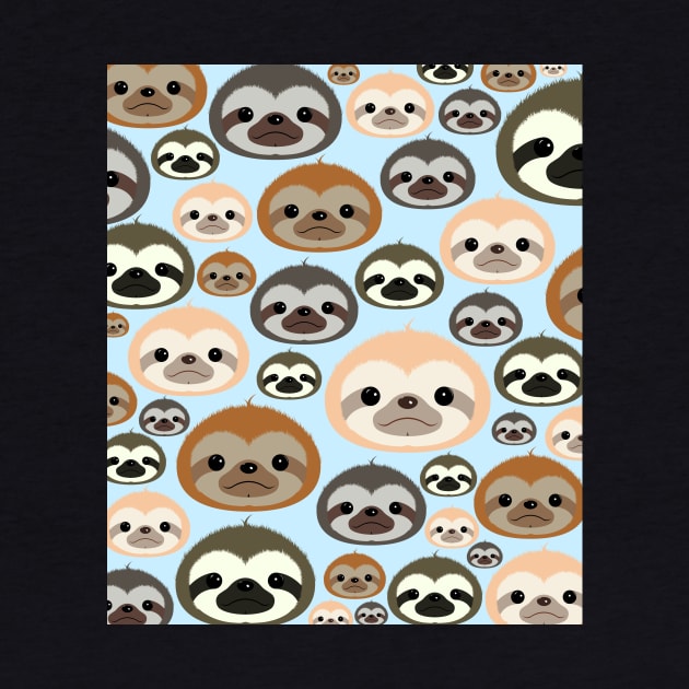 Cute Sloths Everywhere by Danion